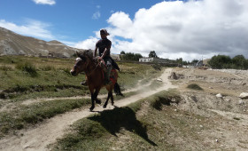 Mustang - way to Lomangthang tour in nepal